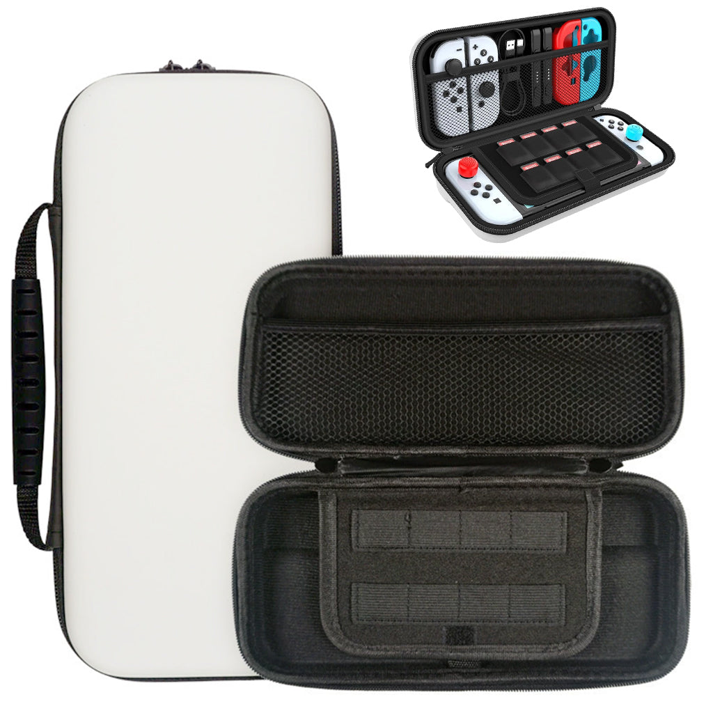 ZORBES Carrying Case for Switch Gamepad, Organizer Bag for Switch/Switch OLED with 8 Games Cartridges Slot, Anti-scratch EVA Storage Bag for Switch Portable Switch Carrying Case Accessories Bag ZORBES Carrying Case for Switch Gamepad, Organizer Bag for Switch/Switch OLED with 8 Games Cartridges Slot, Anti-scratch EVA Storage Bag for Switch Portable Switch Carrying Case Accessories Bag